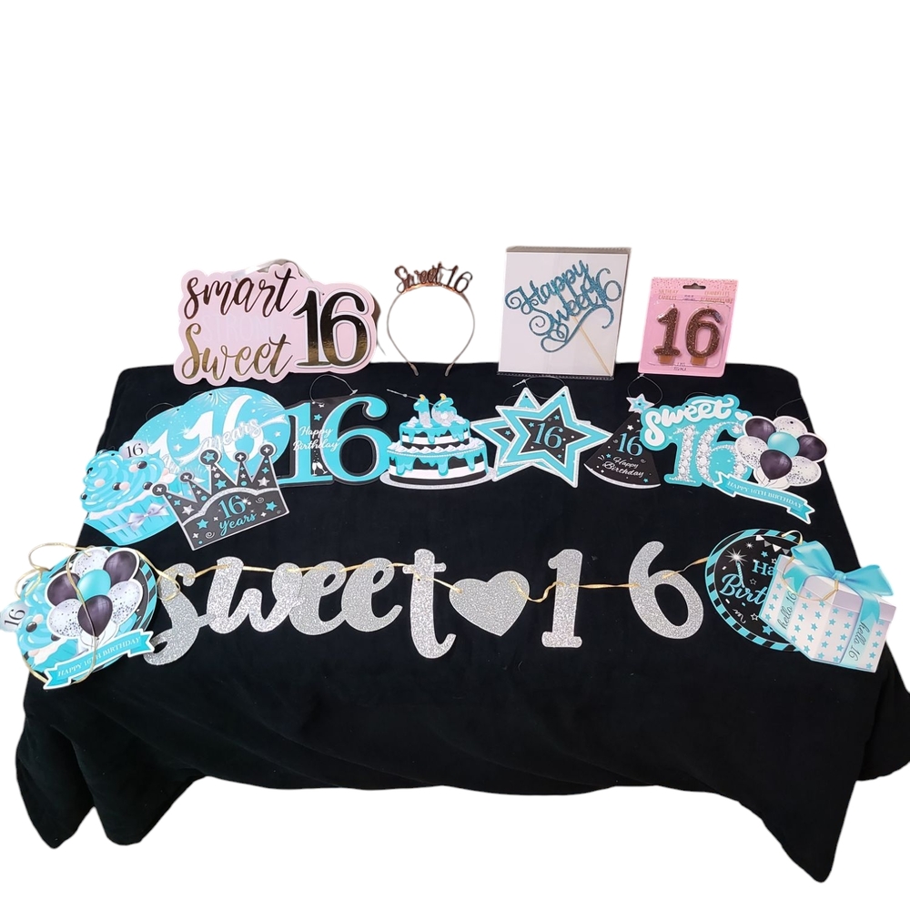 Sweet 16 Party Decoration bundle